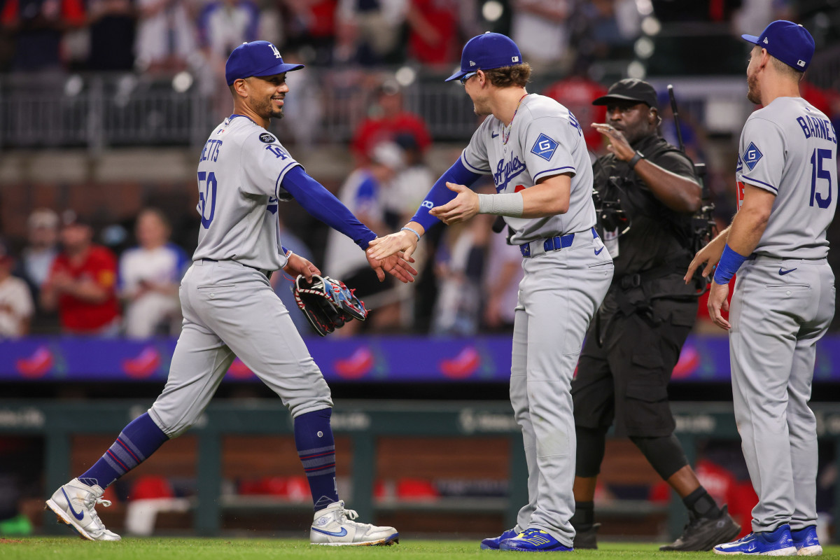 Special Guest at Braves-Dodgers Turns Heads - Athlon Sports