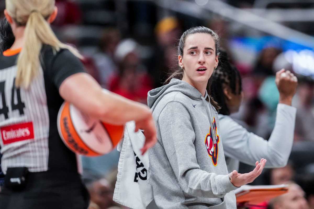 Indiana Fever guard Caitlin Clark.