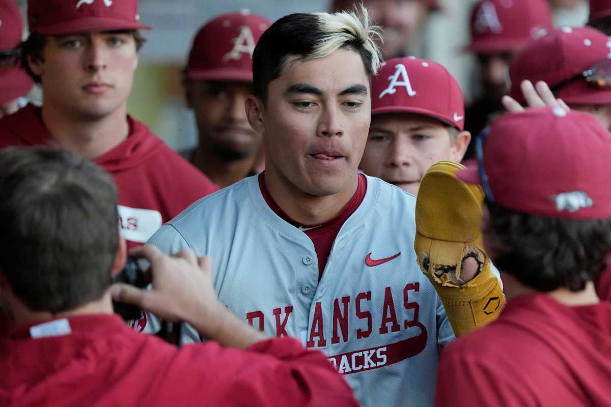 Arkansas Razorbacks Complete Texas Longhorns Sweep - Athlon Sports