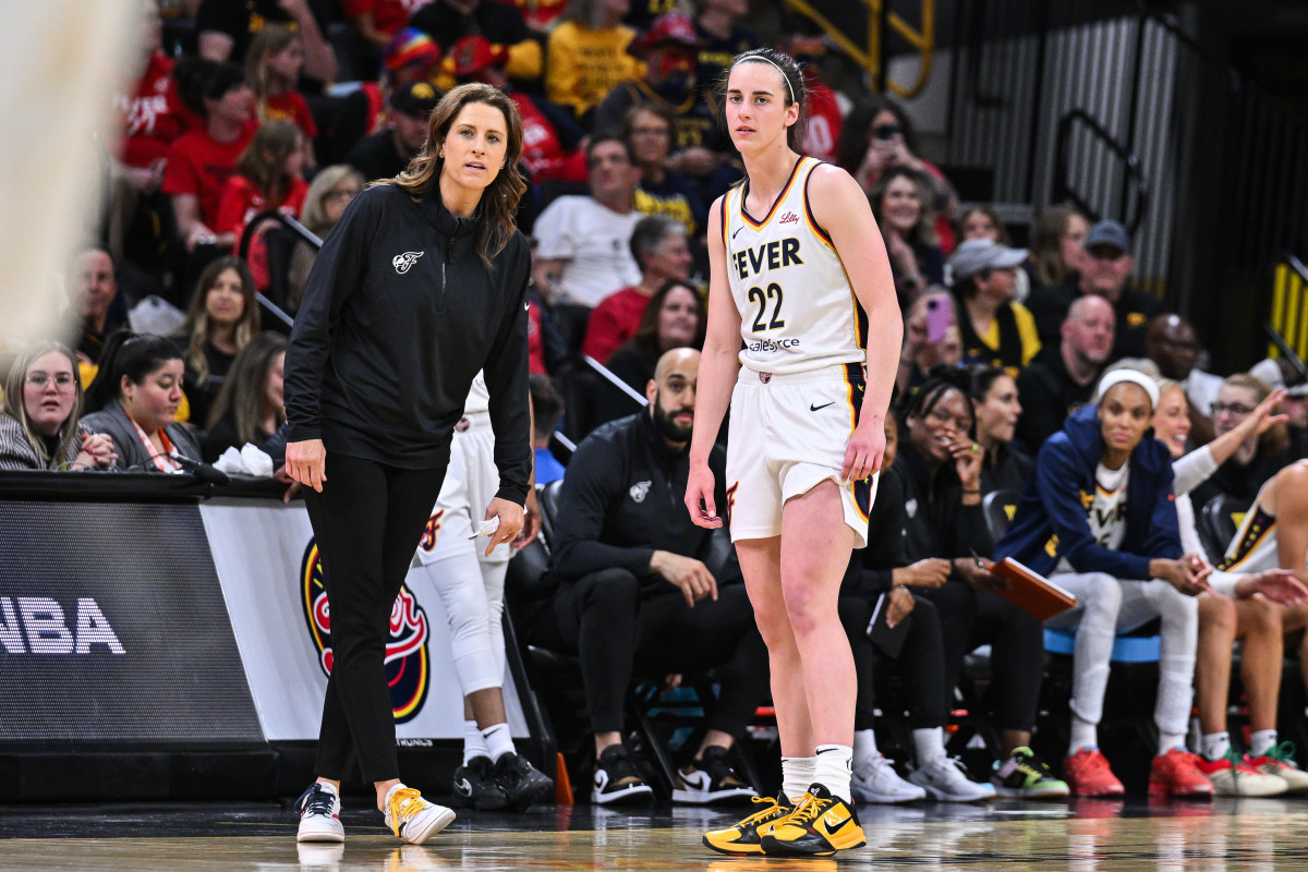 Caitlin Clark Sends Clear Message About Stephanie White After Fever Win in  Iowa - Athlon Sports