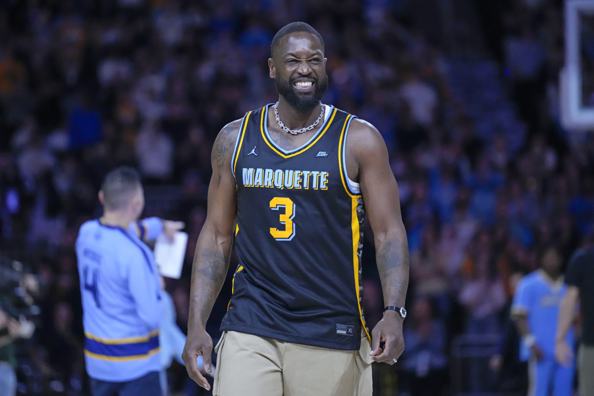 Dwyane Wade Makes One-Word Declaration After Wild Ending of NBA Finals Game 1  - Athlon Sports