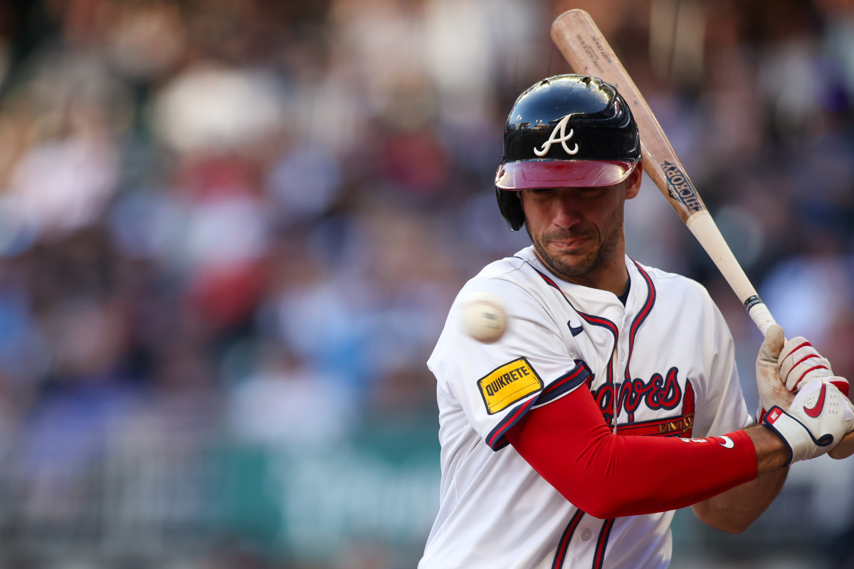 Matt Olson's Inside-The-Park Homer Sparks Debate After Scary Injury -  Athlon Sports