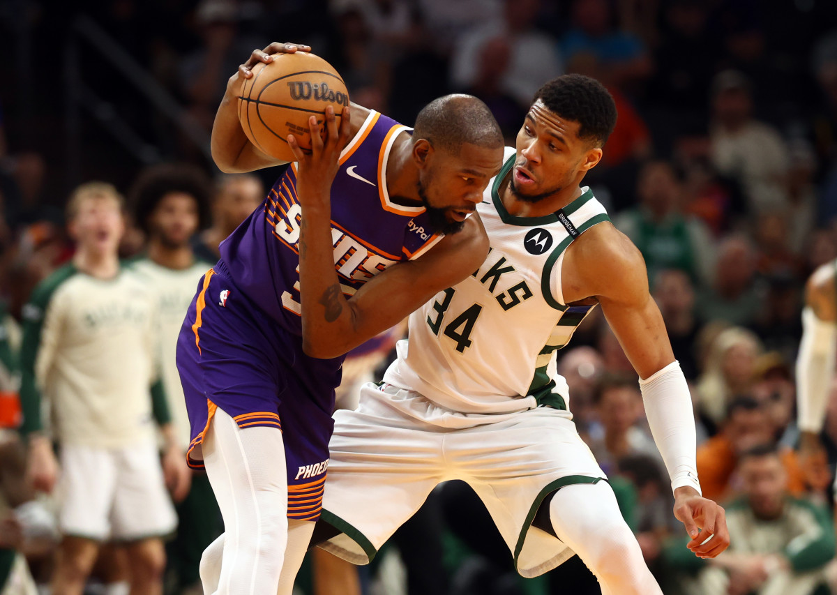 Kevin Durant to Raptors Trade Report Surfaces After Giannis Antetokounmpo News - Athlon Sports