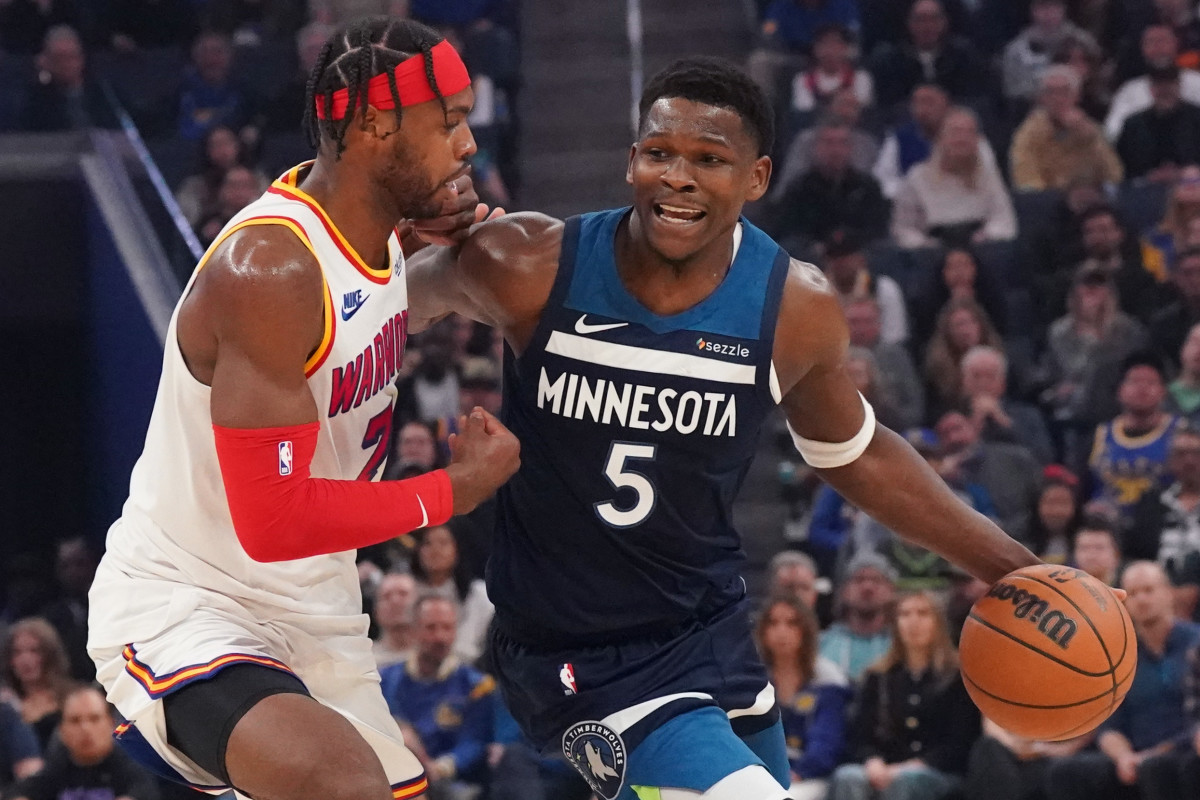 Anthony Edwards Credits Key Warriors Player for Second-Half Spark in Timberwolves' Game 3 Win - Athlon Sports