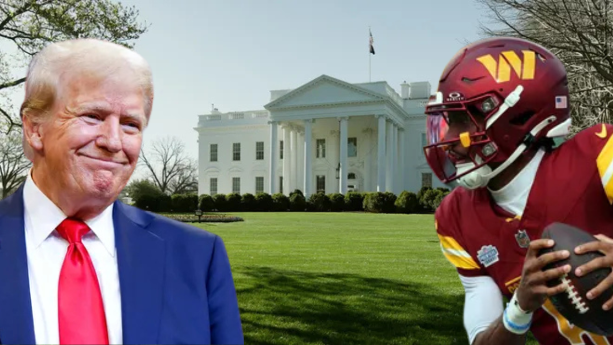 Is 39 Trump Stadium 39 in the Cards - Jayden Daniels And Donald Trump 