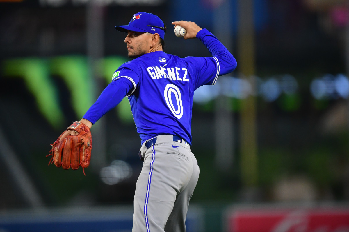 Blue Jays Make Andres Gimenez Announcement After Leaving Angels Game  - Athlon Sports