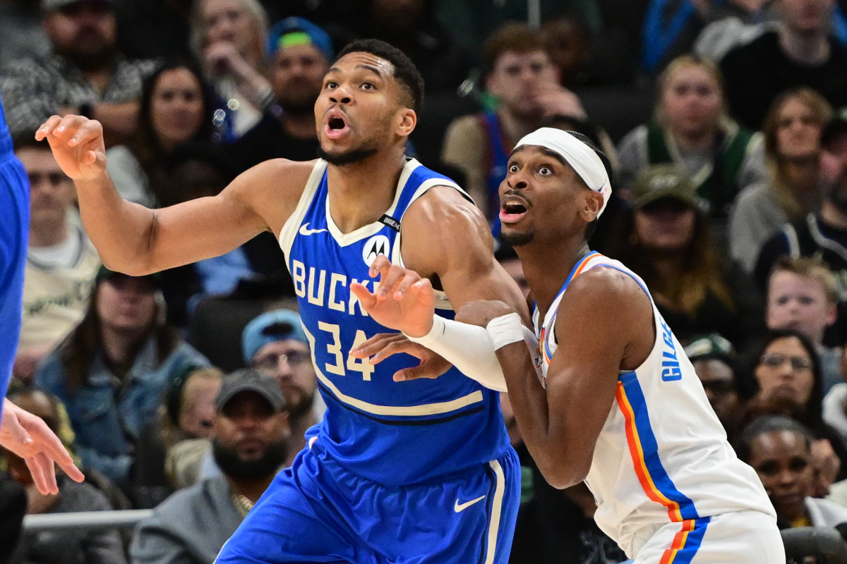 NBA Writer Suggests the Bucks Trade Giannis Antetokounmpo to the Thunder - Athlon Sports