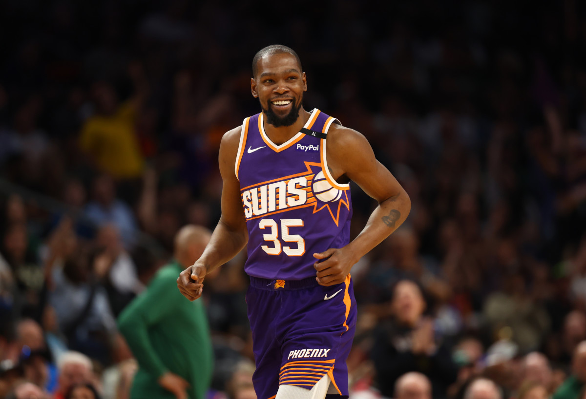 Kevin Durant Gives Clear One-Word Answer on How He Mastered His Signature Move - Athlon Sports