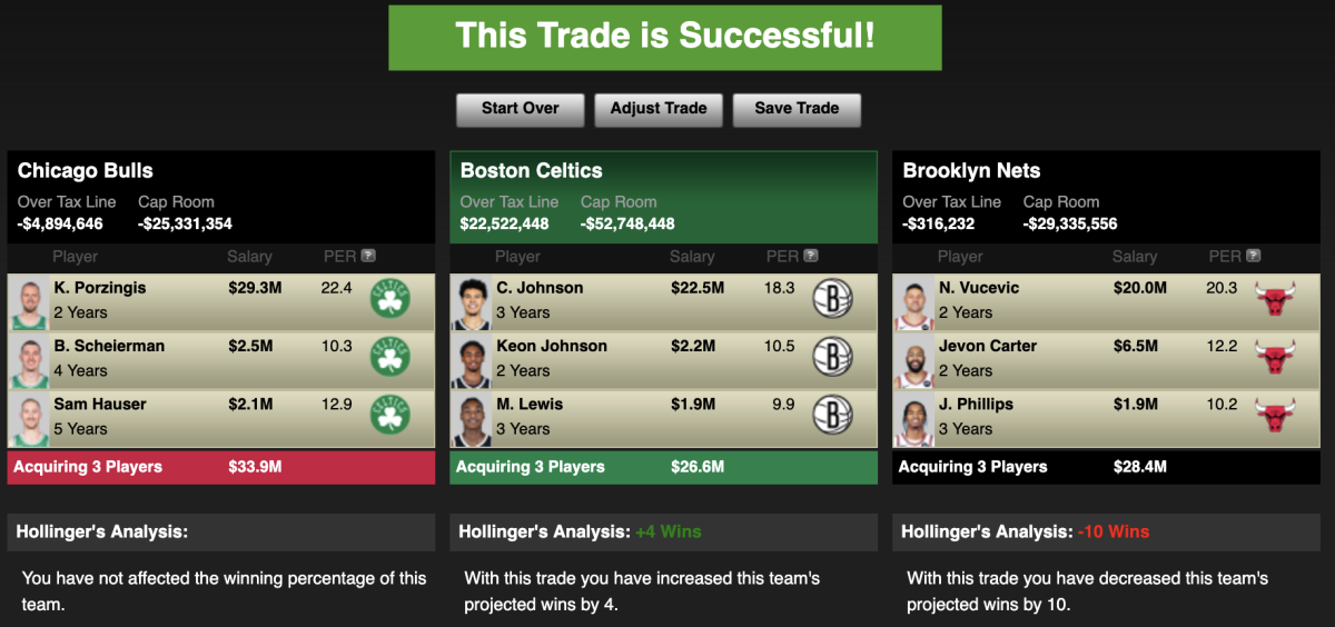 ESPN's Trade Machine