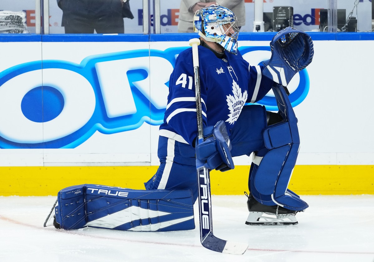 Maple Leafs Reveal Troubling Injury Update on Anthony Stolarz - Athlon Sports