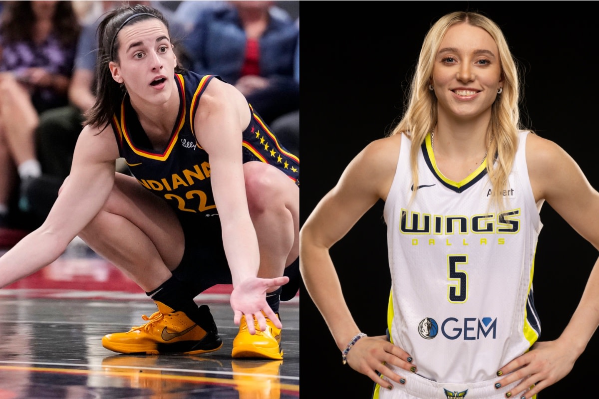 Fans Notice Caitlin Clark Being Treated Differently Than Paige Bueckers -  Athlon Sports
