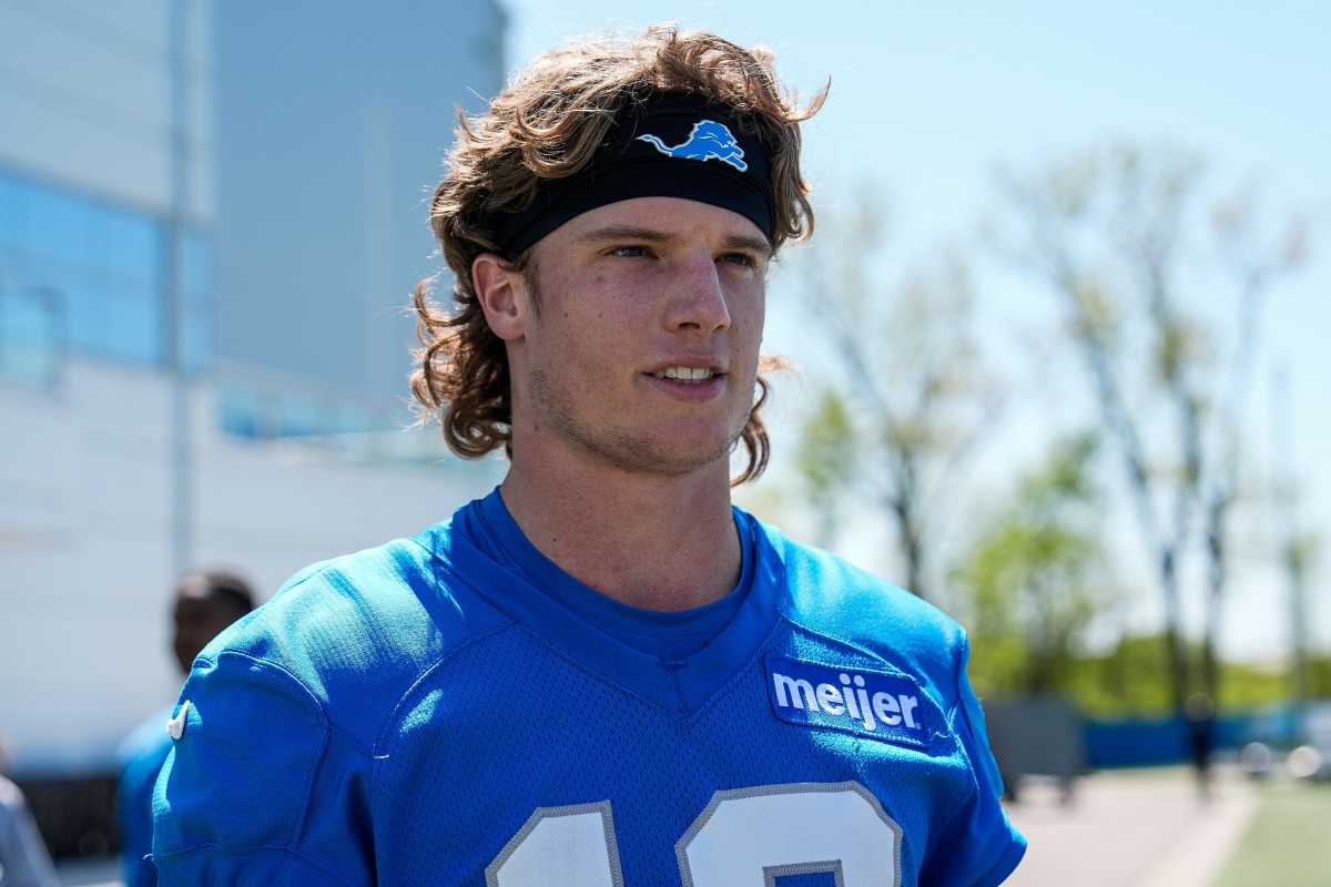 Lions Rookie Isaac TeSlaa Gets Shout-Out From 3-Time Pro Bowler - Athlon Sports