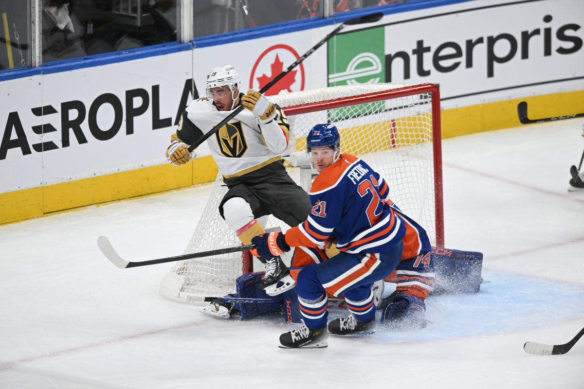 Reilly Smith's Wife Sends Message After Stunning Ending to Golden Knights-Oilers - Athlon Sports