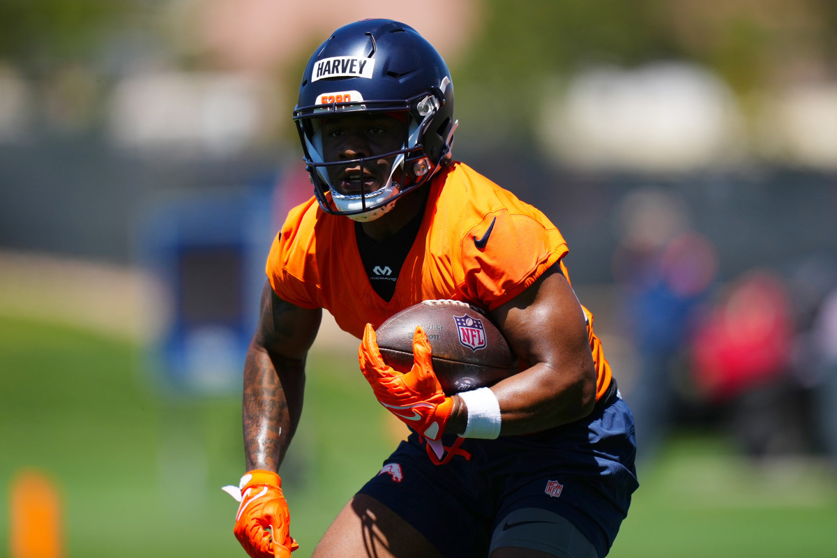 Broncos’ RJ Harvey Excited for Journey in Denver Alongside J.K. Dobbins - Athlon Sports