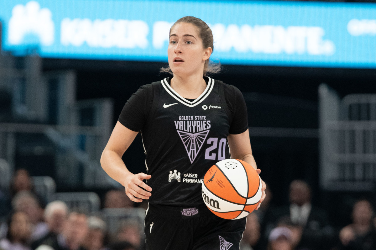 Golden State Valkyries guard Kate Martin