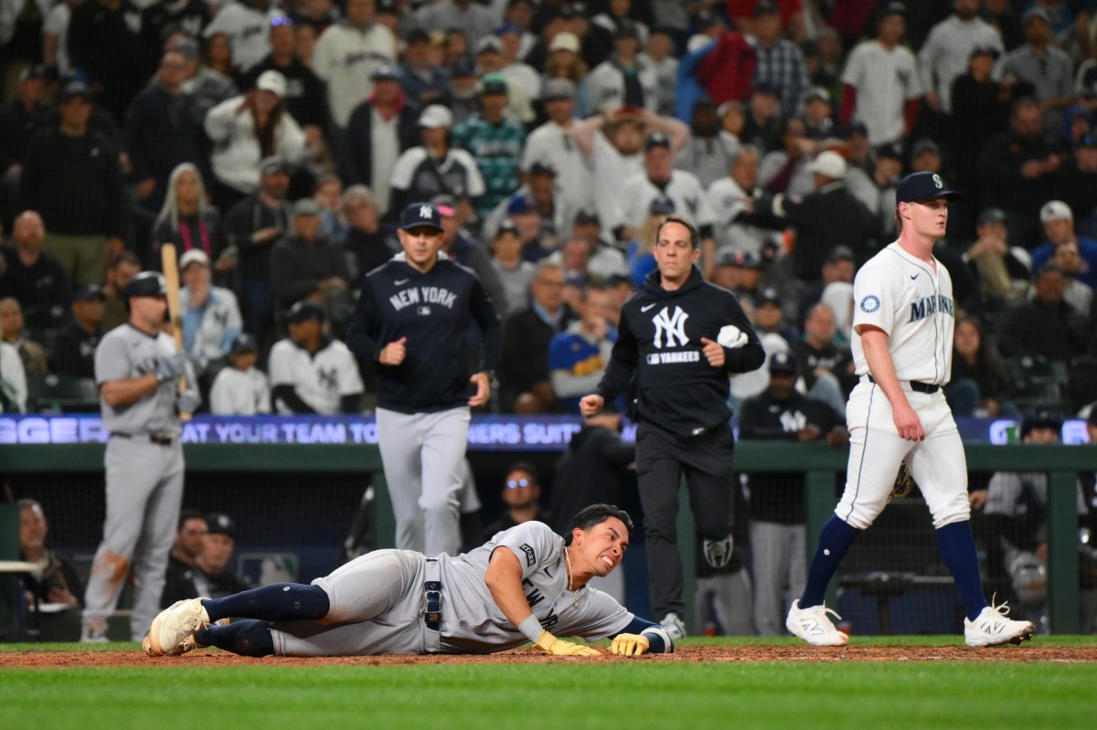 Aaron Judge Emotional After Oswaldo Cabrera’s Injury and Selfless Play - Athlon Sports