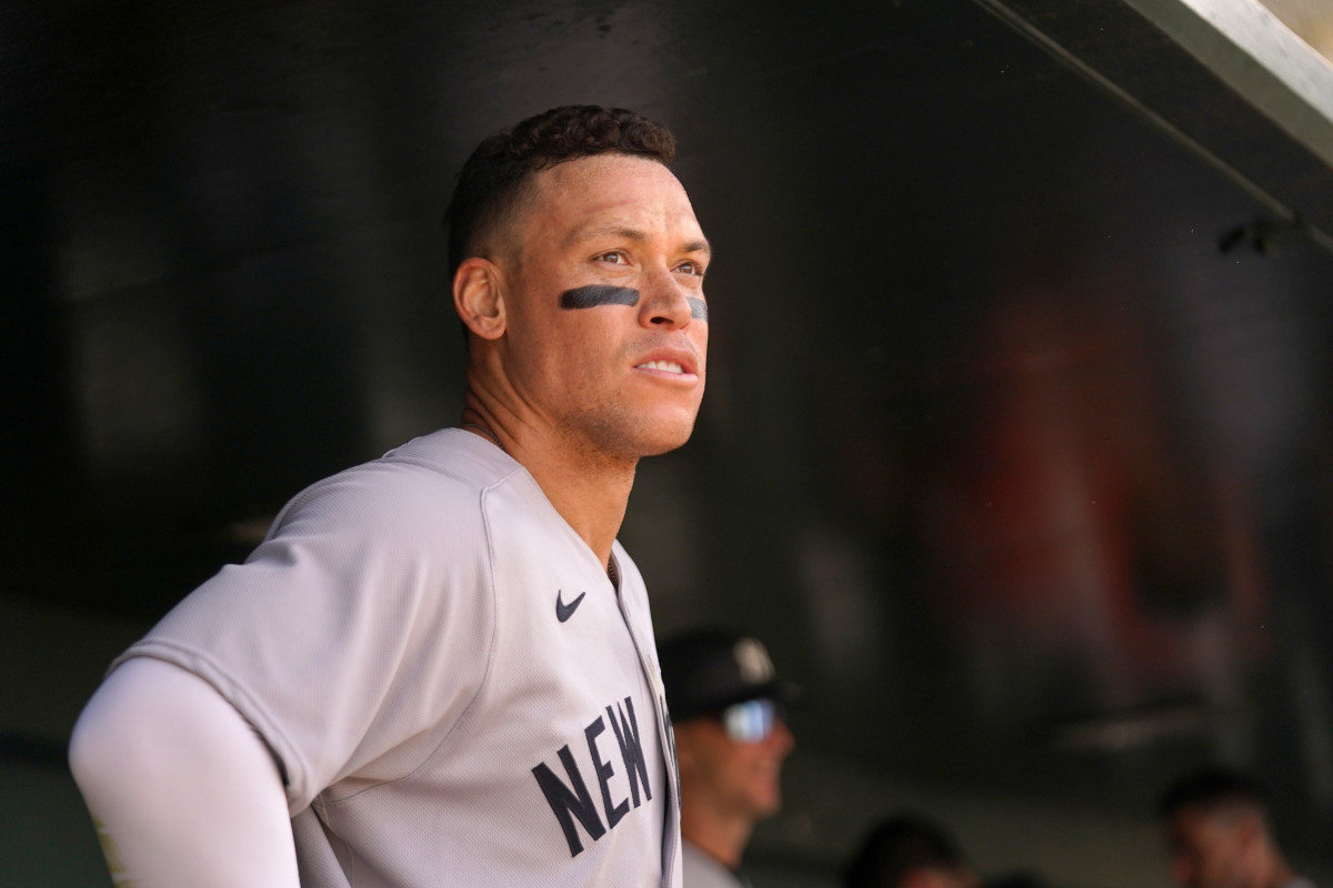 Aaron Judge Sends 1-Word Message After Yankees’ Loss to Mets - Athlon Sports