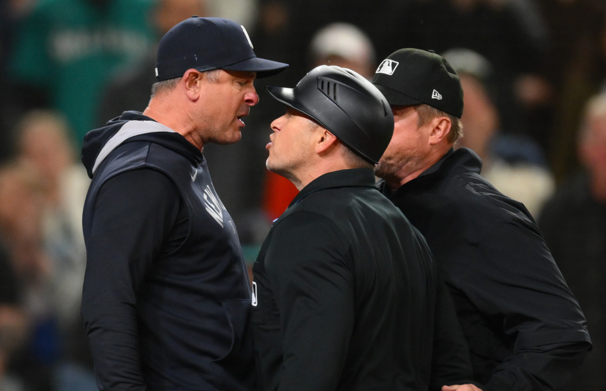 Red Sox Network Mocks Boone After Ejection Calls Him 'Tantrum Artist' - Athlon Sports