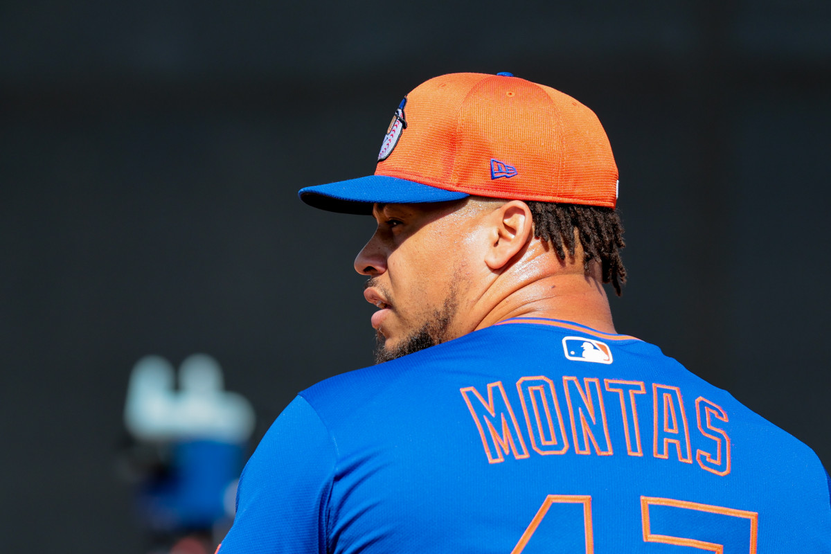 Mets SP Frankie Montas' Change in Physical Appearance Is Turning Heads - Athlon Sports