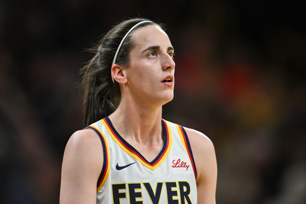 Indiana Fever guard Caitlin Clark (22).