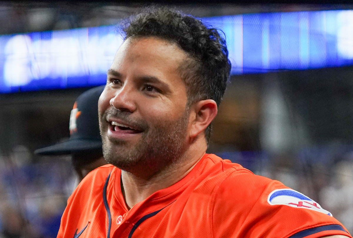 MLB Makes Questionable Jose Altuve Announcement Before Astros-Athletics Game - Athlon Sports