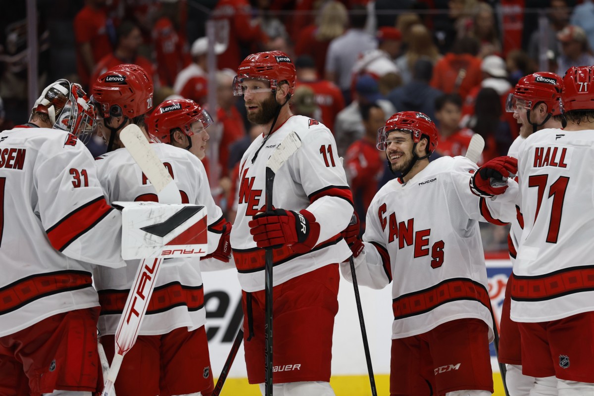 Hurricanes Savagely Troll Capitals After Playoff Series Win - Athlon Sports