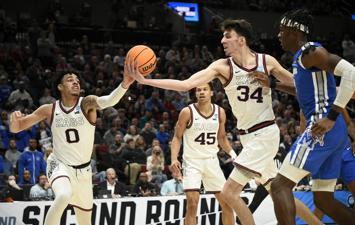 Zag Showdown: Holmgren and Strawther Set to Clash in Game 7 Thriller - Athlon Sports