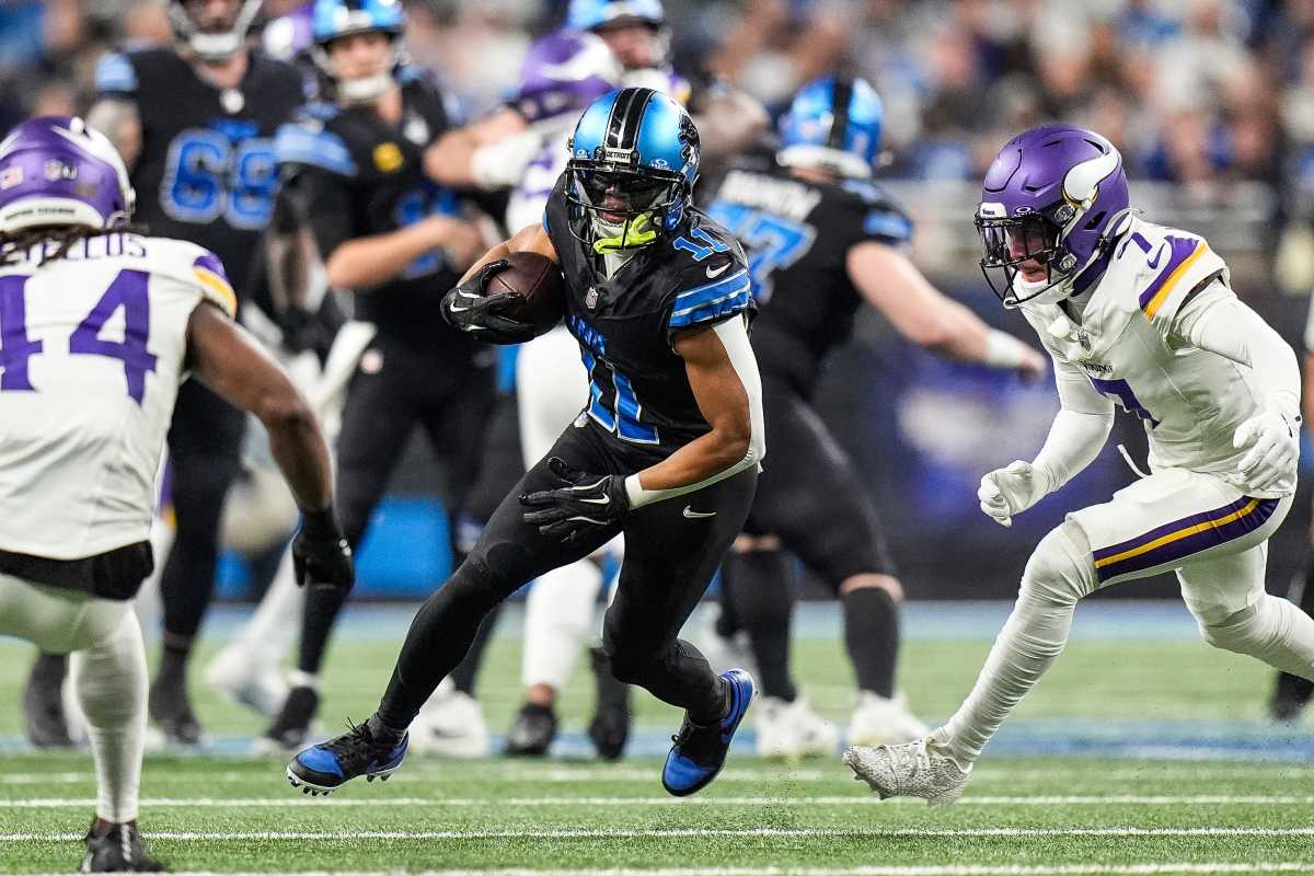 Kalif Raymond Named a Potential Pre-Season Cut Candidate for Detroit Lions - Athlon Sports