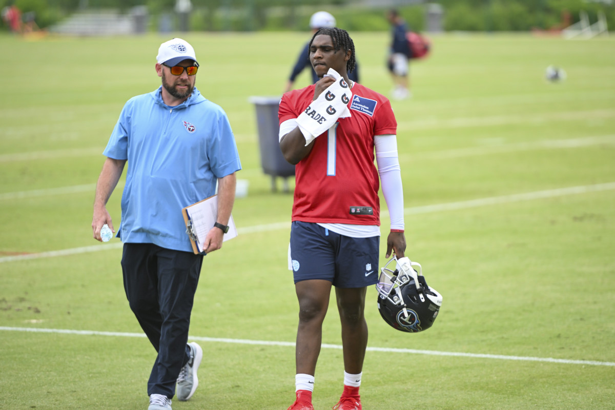 Confidence Isn't Lacking for Titans QB Cam Ward - Athlon Sports