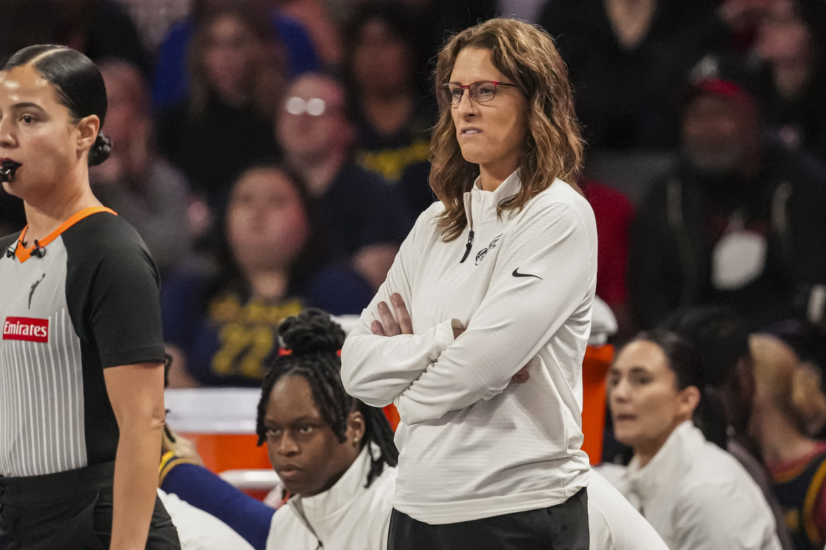 Indiana Fever head coach Stephanie White