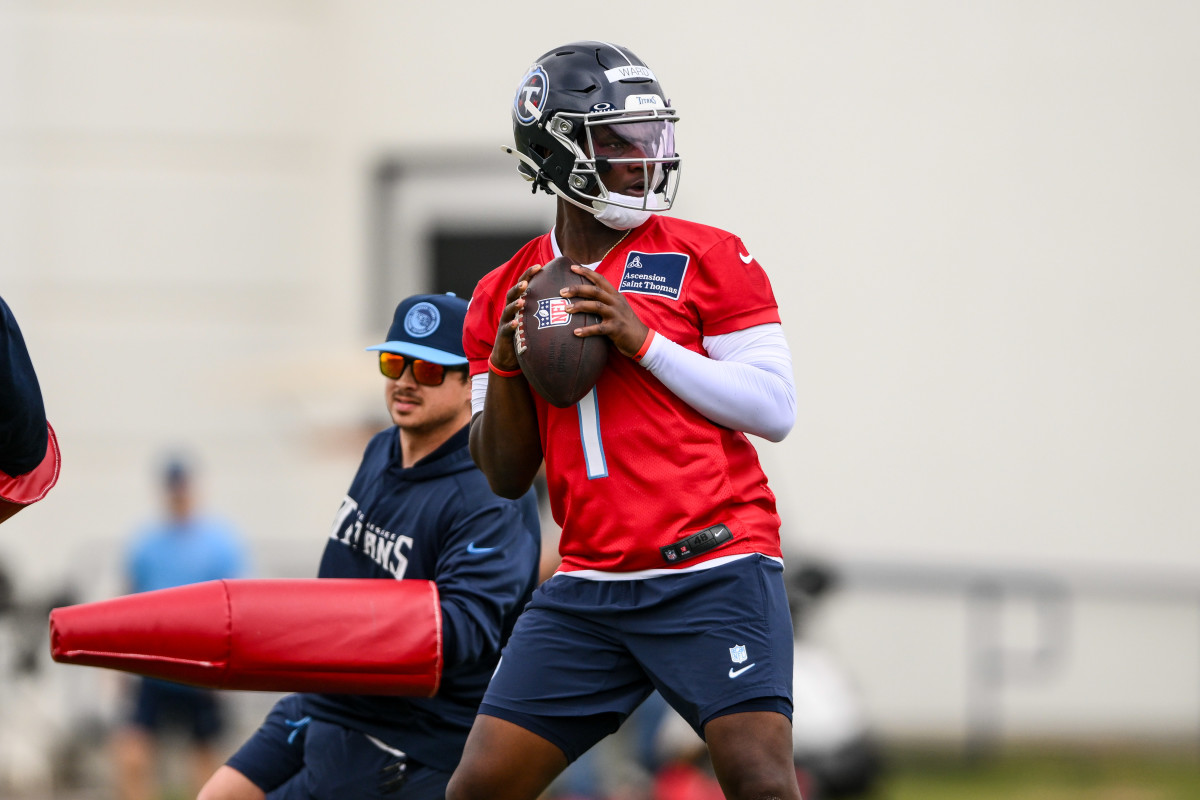 Cam Ward Highlights Titans Teammate With Powerful Message on Monday - Athlon Sports