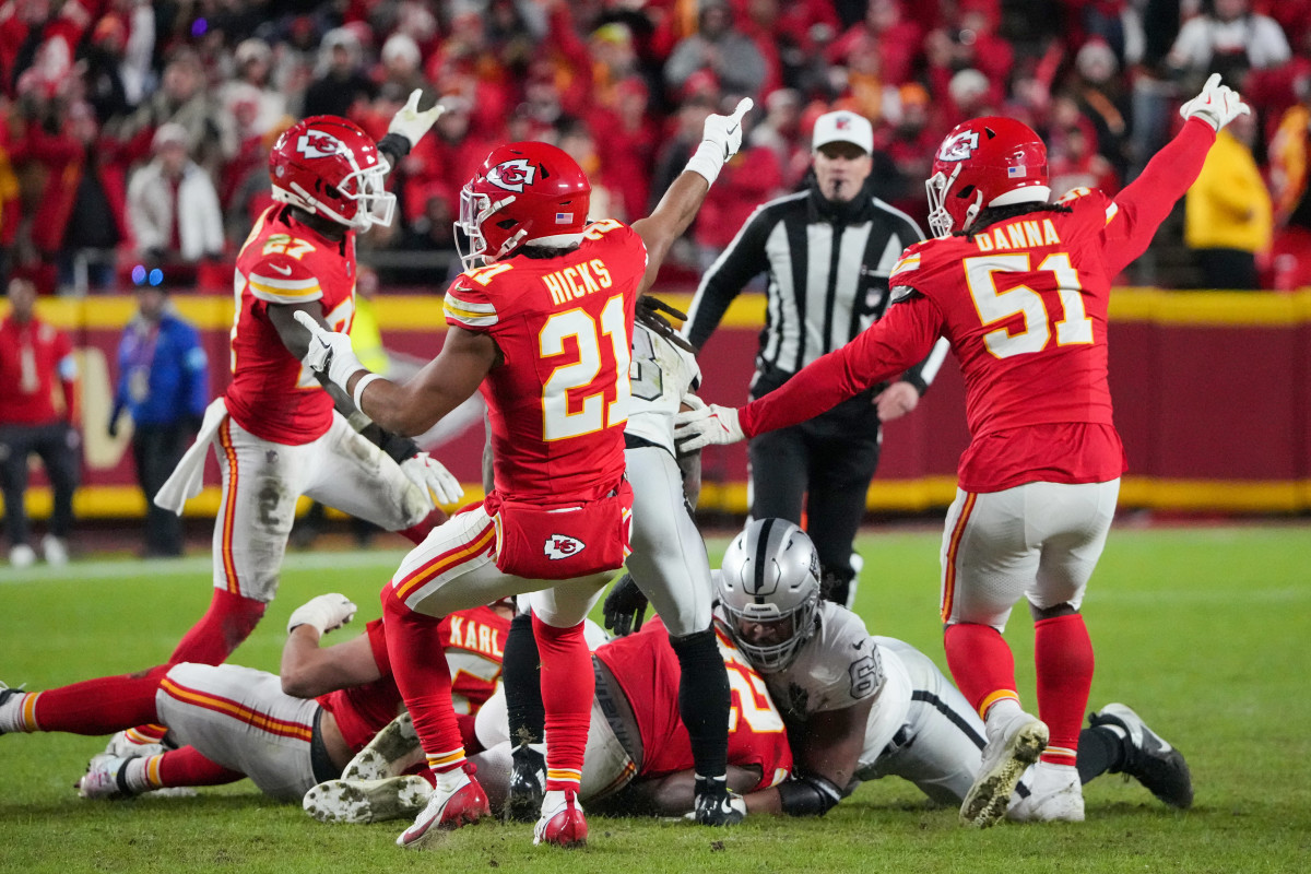 Jackson Powers-Johnson Seeks 'Retribution' Against Raiders' Hated AFC West Rival - Athlon Sports