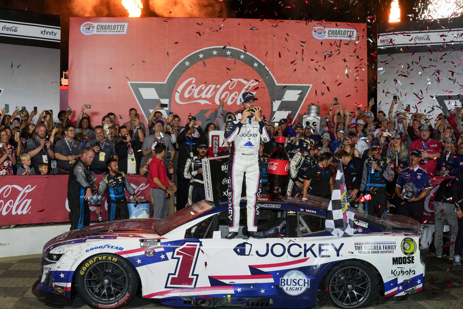 NASCAR Sends Message to Ross Chastain After Historic Coca-Cola 600 Win