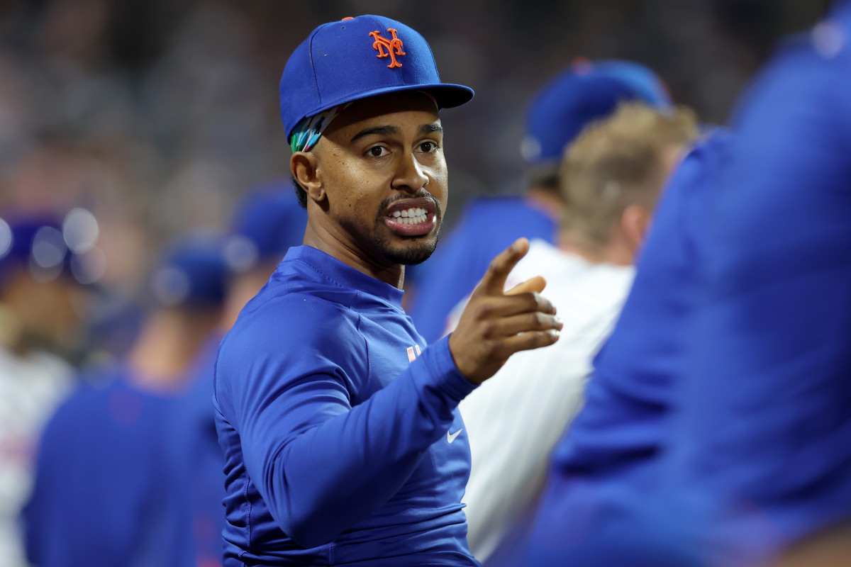 New York Mets shortstop Francisco Lindor (12)