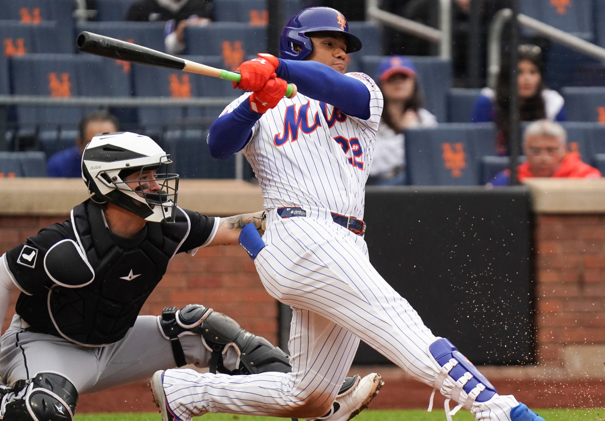 New York Mets right fielder Juan Soto (22).