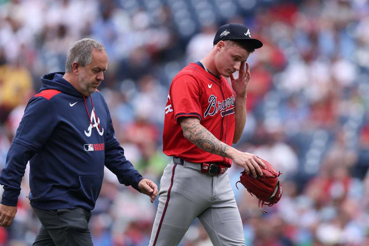 Braves Dealt Major Pitching Staff Loss on Friday - Athlon Sports