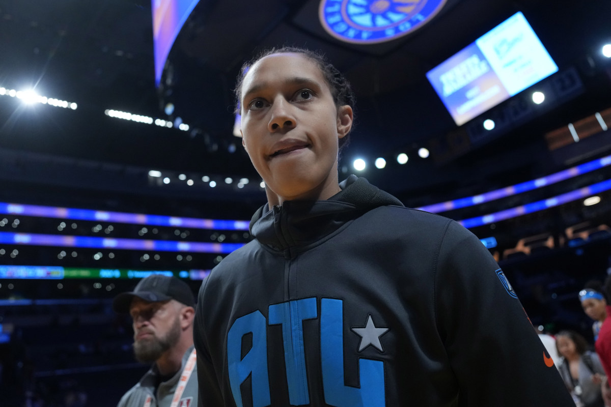 Atlanta Dream center Brittney Griner.