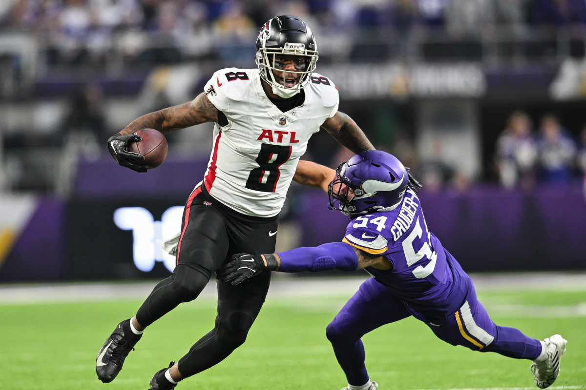 Atlanta Falcons TE Kyle Pitts (8).