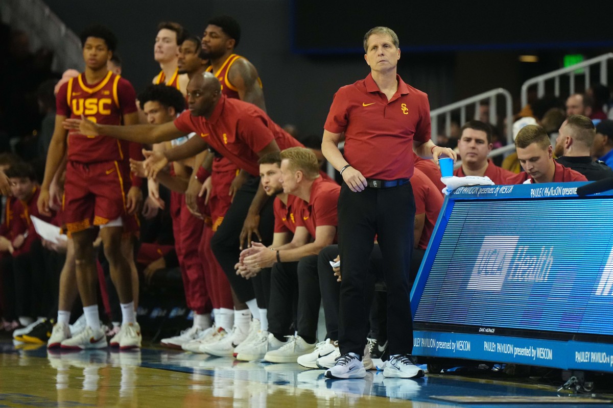 USC Trojans Head Coach Eric Musselman.