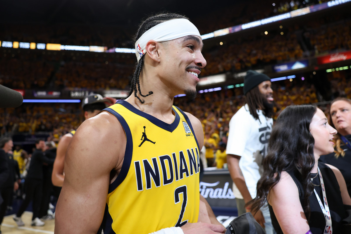 Andrew Nembhard Delivers Key Performance in Pacers’ Game One Finals Win - Athlon Sports