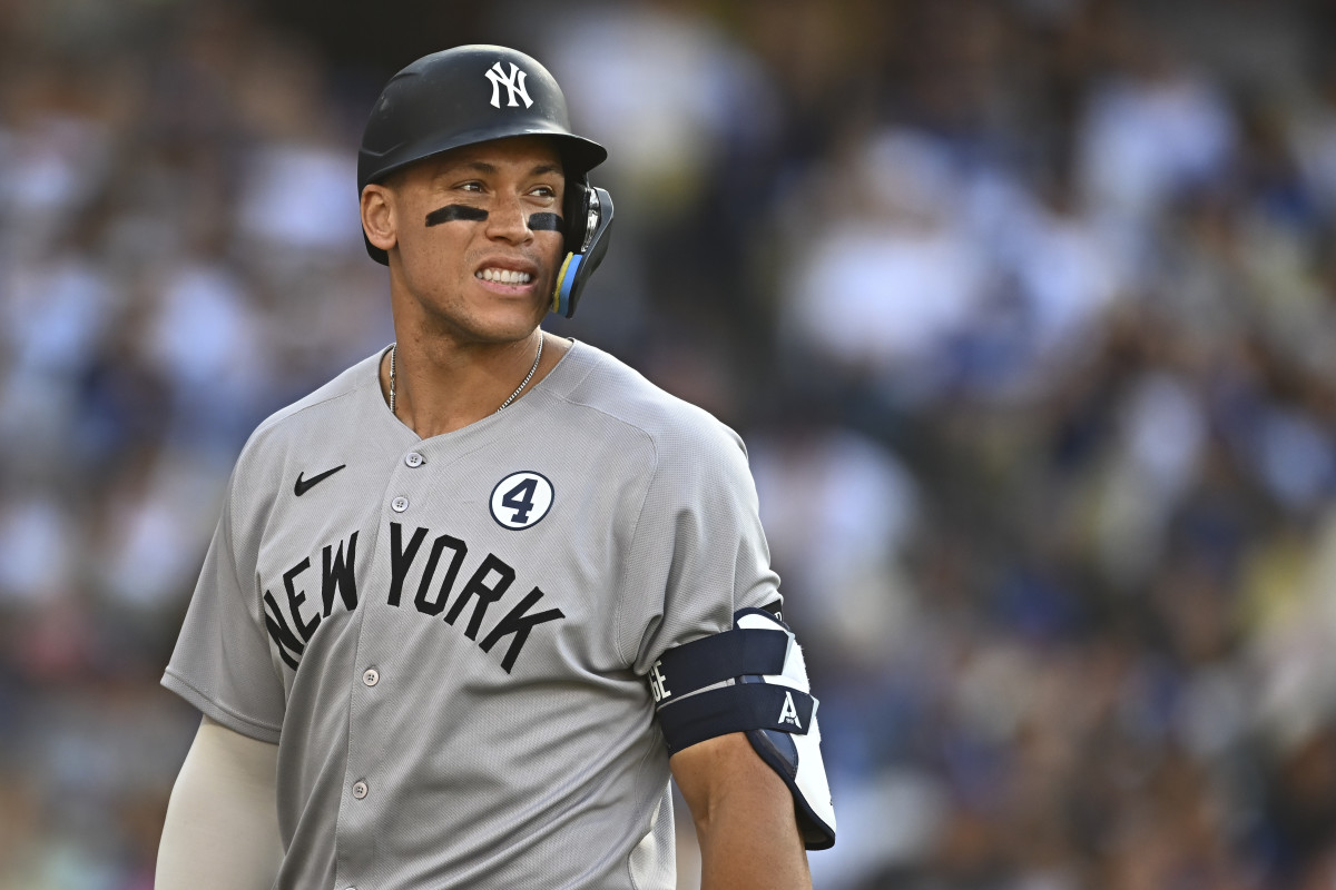 New York Yankees outfielder Aaron Judge (99).