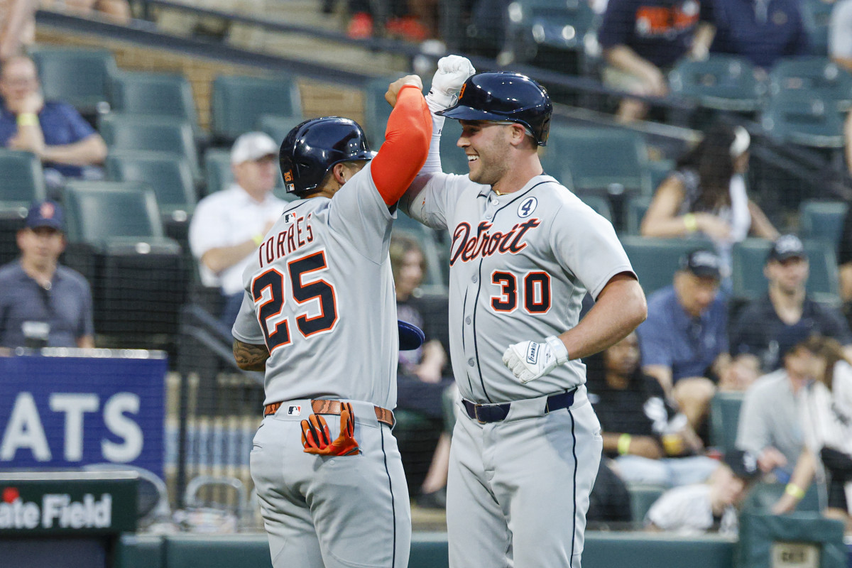 Kerry Carpenter Etches Name in Tigers Franchise History With Huge Game vs. White Sox - Athlon Sports