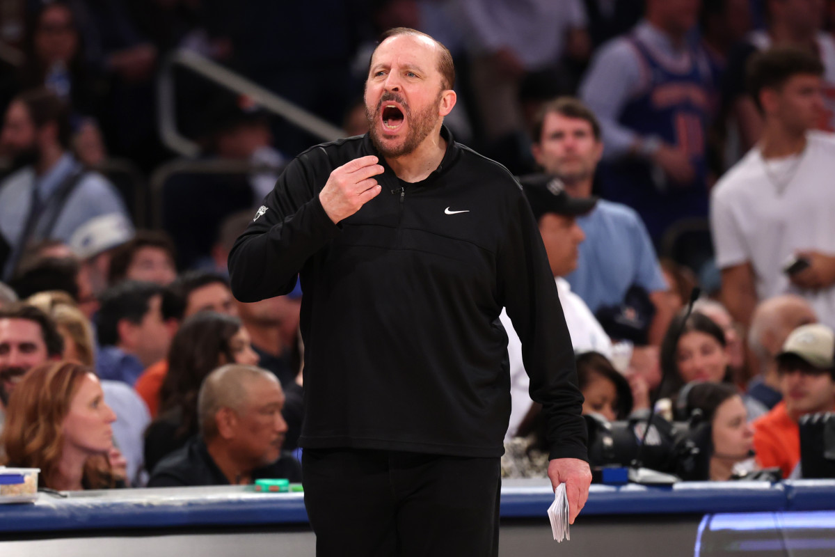 Former New York Knicks head coach Tom Thibodeau