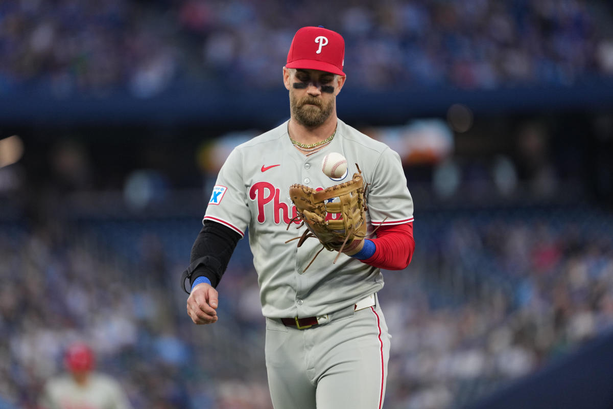 Phillies' Christopher Sanchez Shares High Praise For Bryce Harper Amid Return - Athlon Sports
