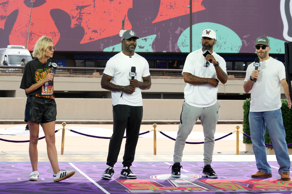 Charles Woodson at a Super Bowl event.