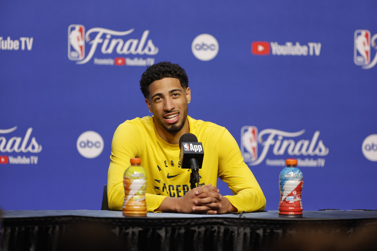 Indiana Pacers guard Tyrese Haliburton