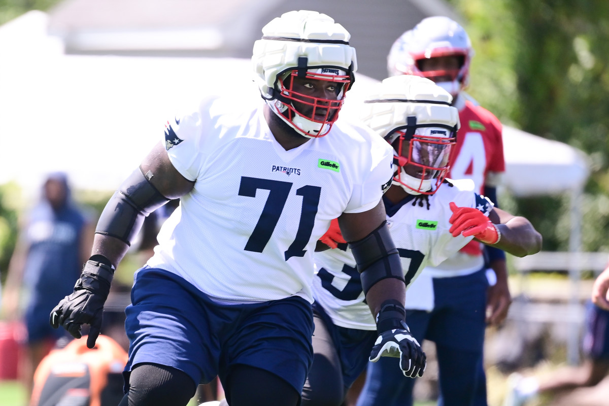 Patriots Starting OL Explains Reasons for Limited Participation at OTAs - Athlon Sports