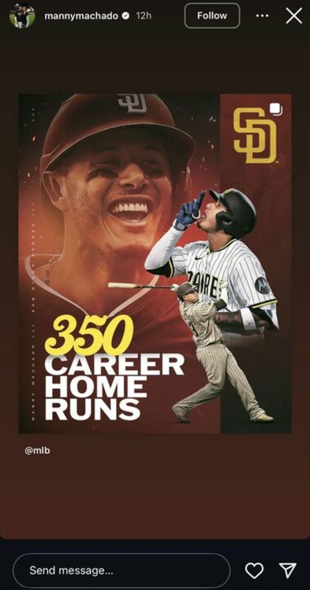 Manny Machado, Instagram