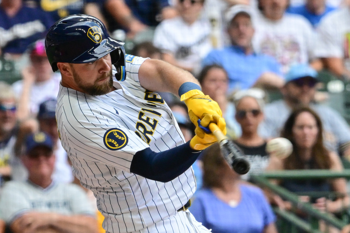 Red Sox Urged to Acquire Brewers Infielder After Rafael Devers Trade - Athlon Sports