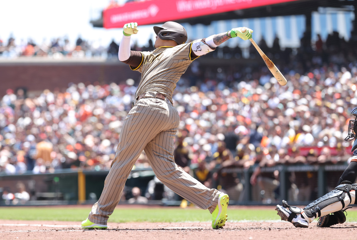 Padres third baseman Manny Machado (13).